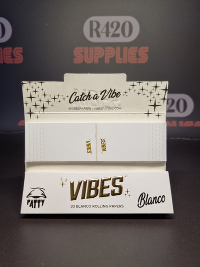 Vibes Vloei & Tips - Fatty Size - Ongebleekt