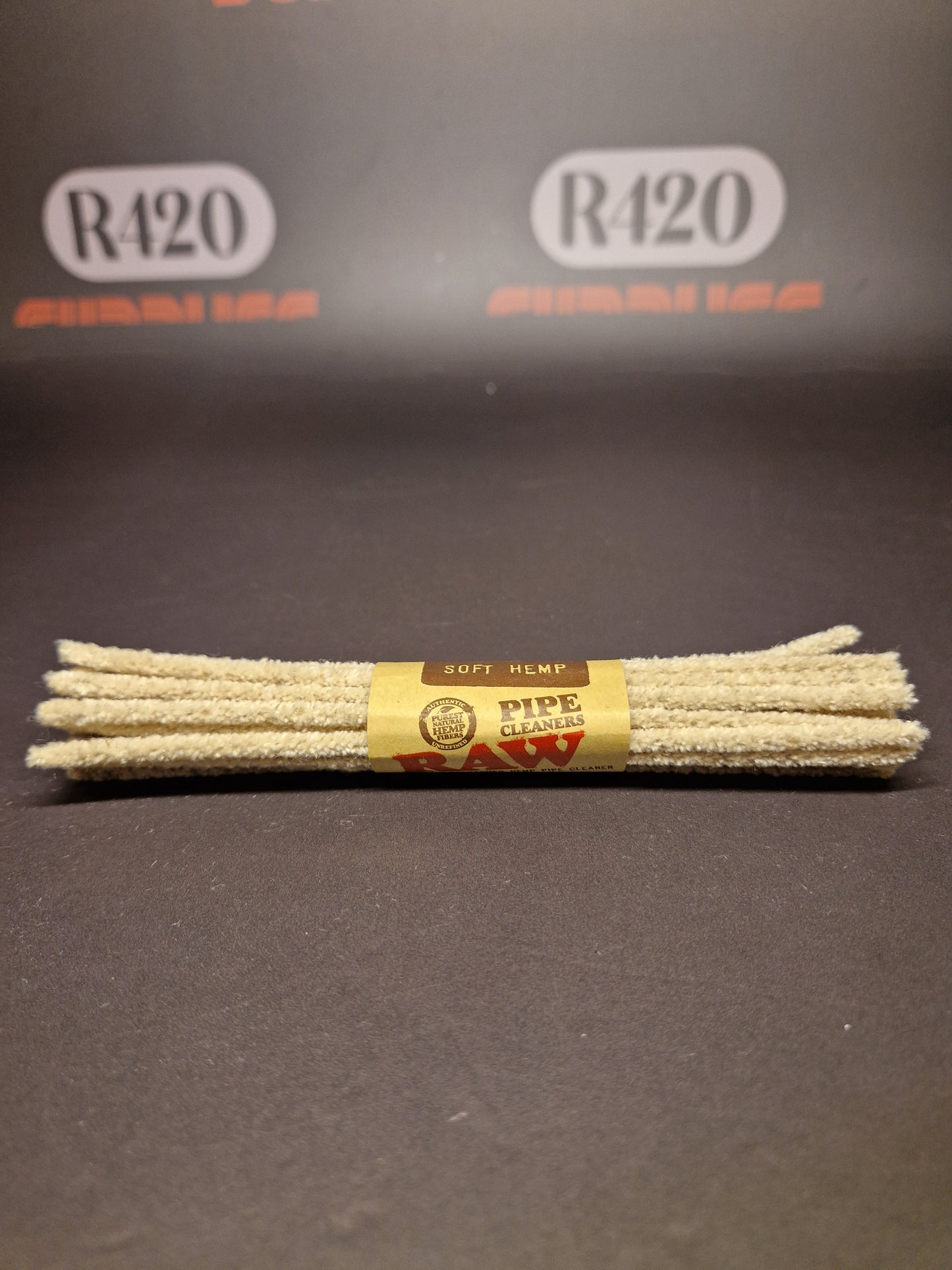 RAW Unbleached Hemp Soft Pipe Cleaners - 24 Pack