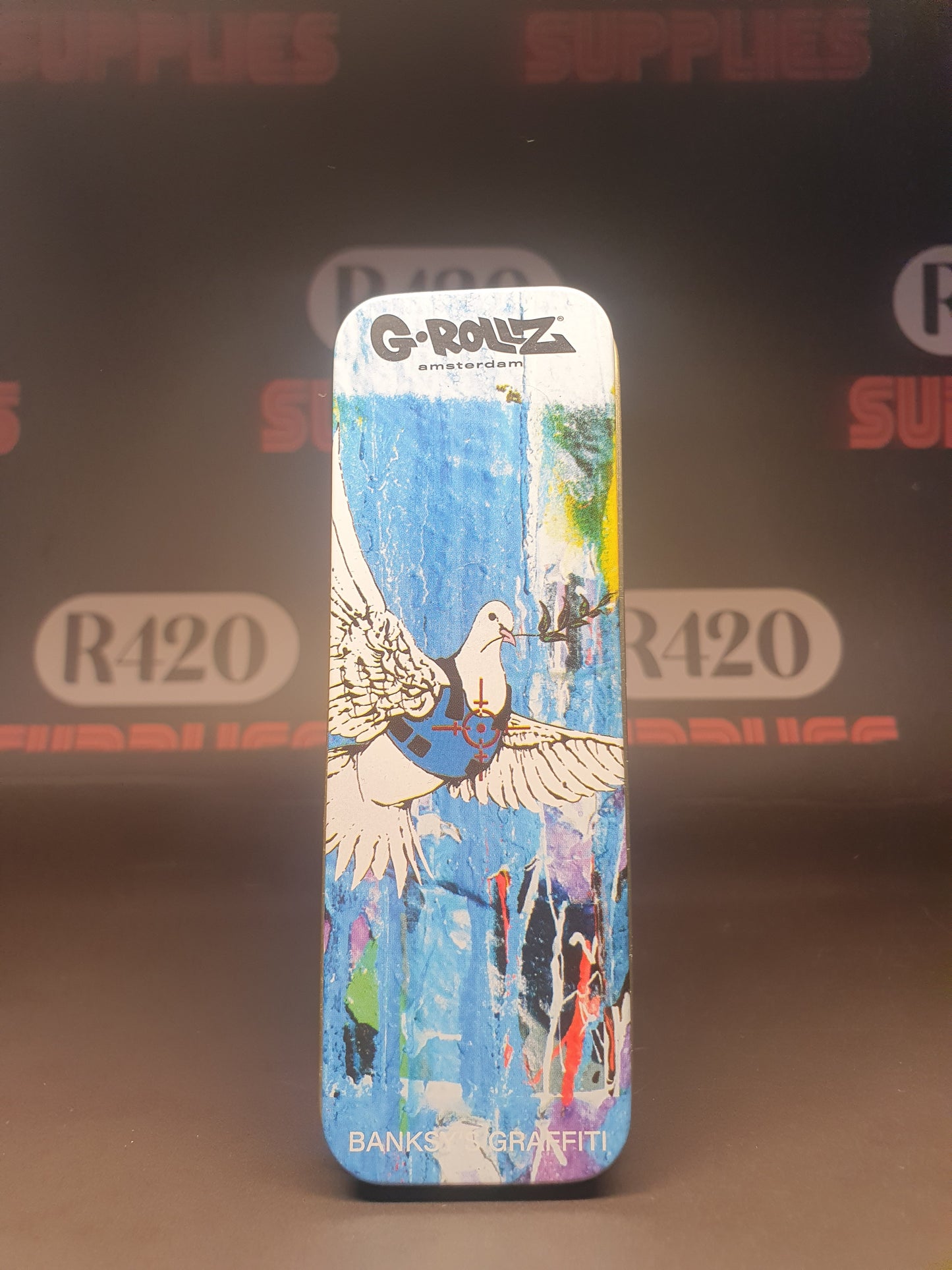 Banksy Design metalen opbergblik