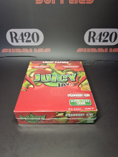 Juicy Jay's Kingsize Slim Flavoured Skins - Strawberry & Kiwi