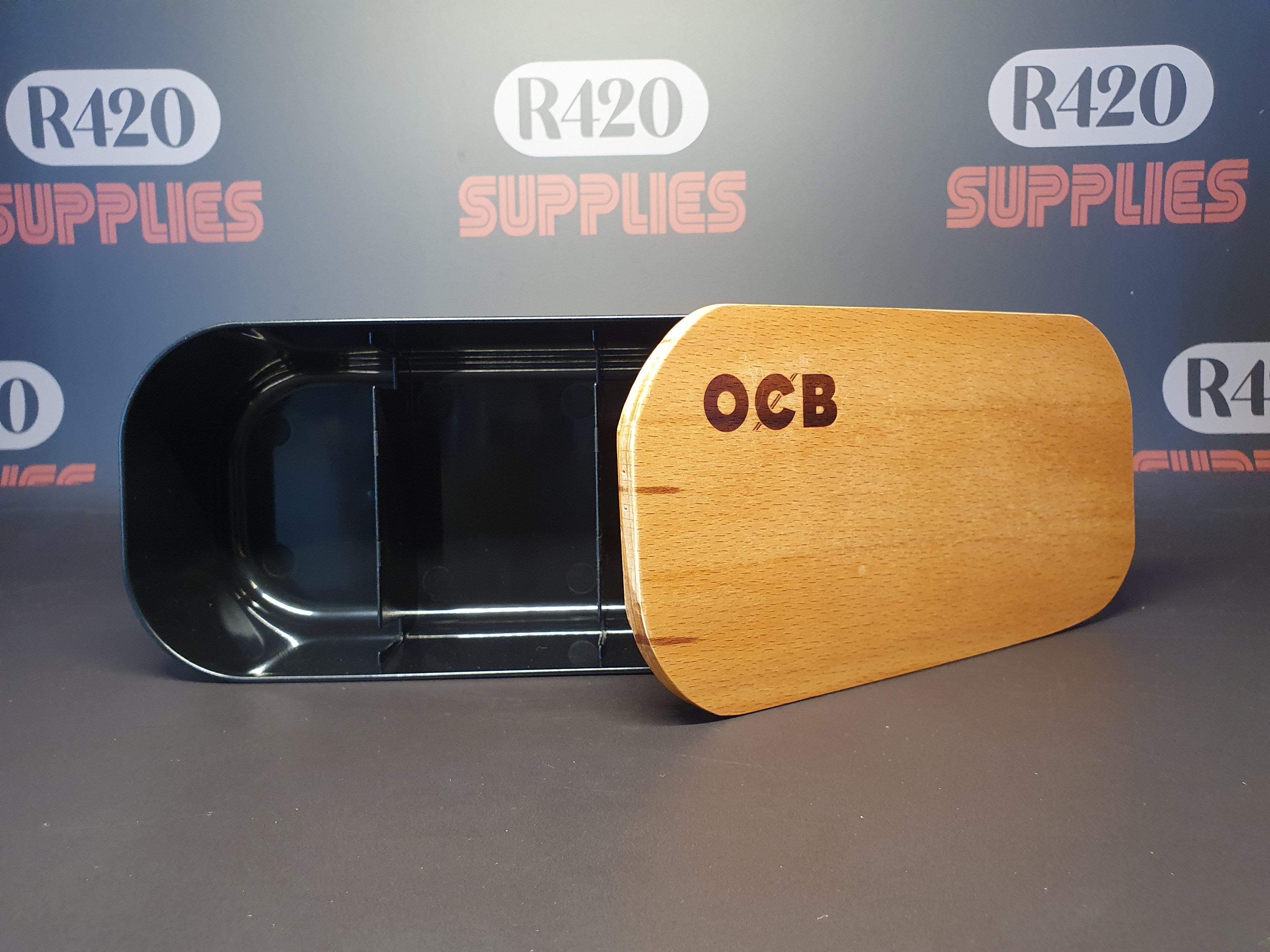 OCB Storage Box with Rolling Tray Lid