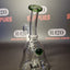 Black Leaf - Glazen Dab Rig - H155mm - Groen