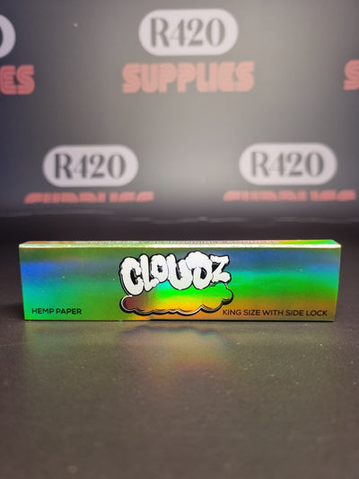 Cloudz Kingsize Vloeitjes & Tips - henneppapier