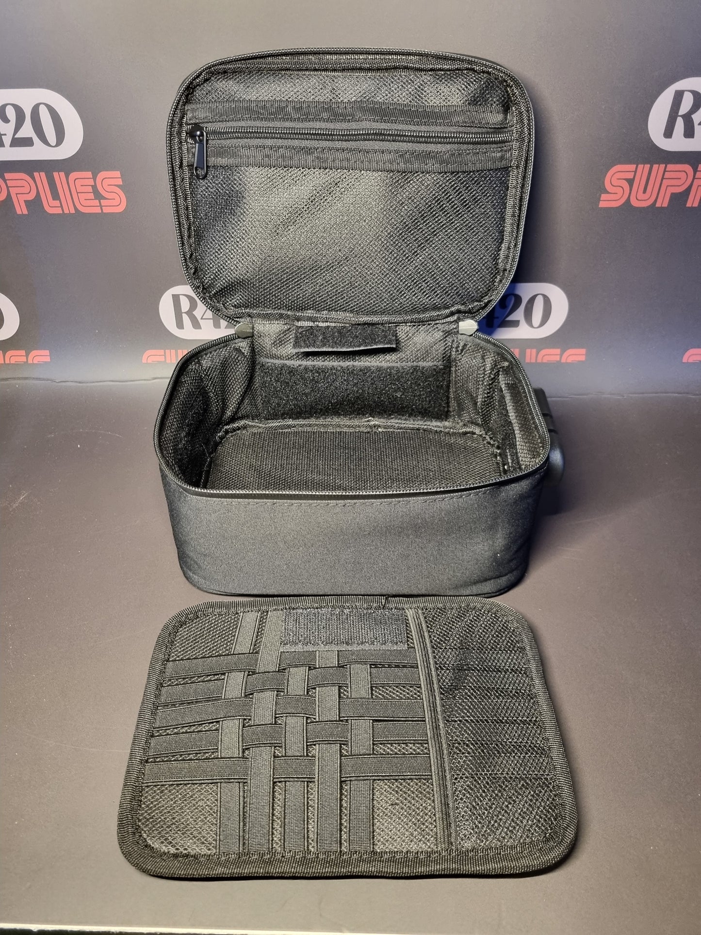 Black Leaf Large Smellproof Bag with Lock