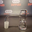Quartz Banger - 14mm / 90° Male Fitting - Flat Bottom Bucket with Autospin