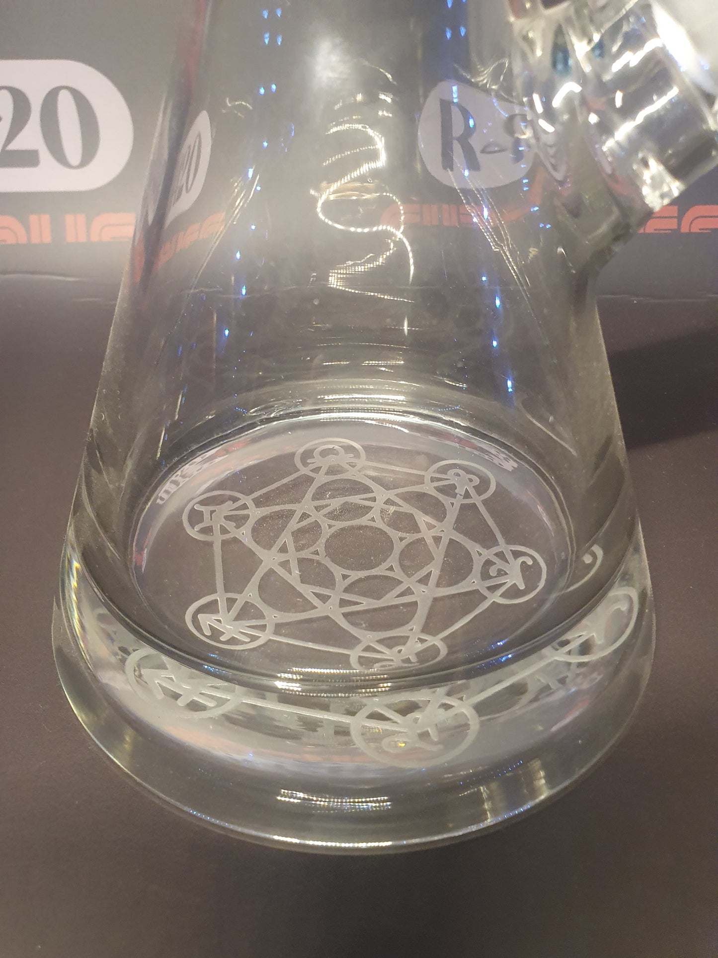 Amsterdam - Limited Edition Blue - Heavy Base - Geometric Art Series - H:40cm