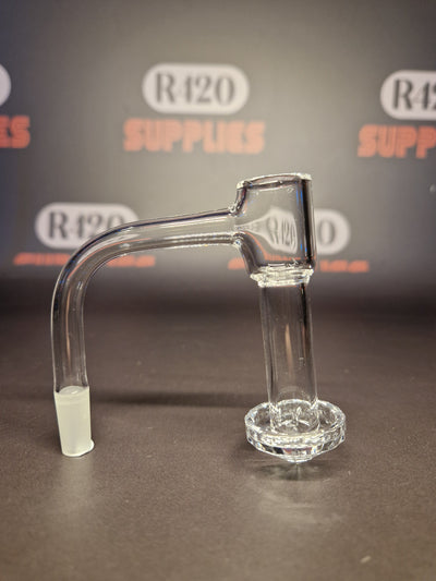 Quartz Slurper- 10mm / 90° Male Fitting - Cone Bottom - Clear