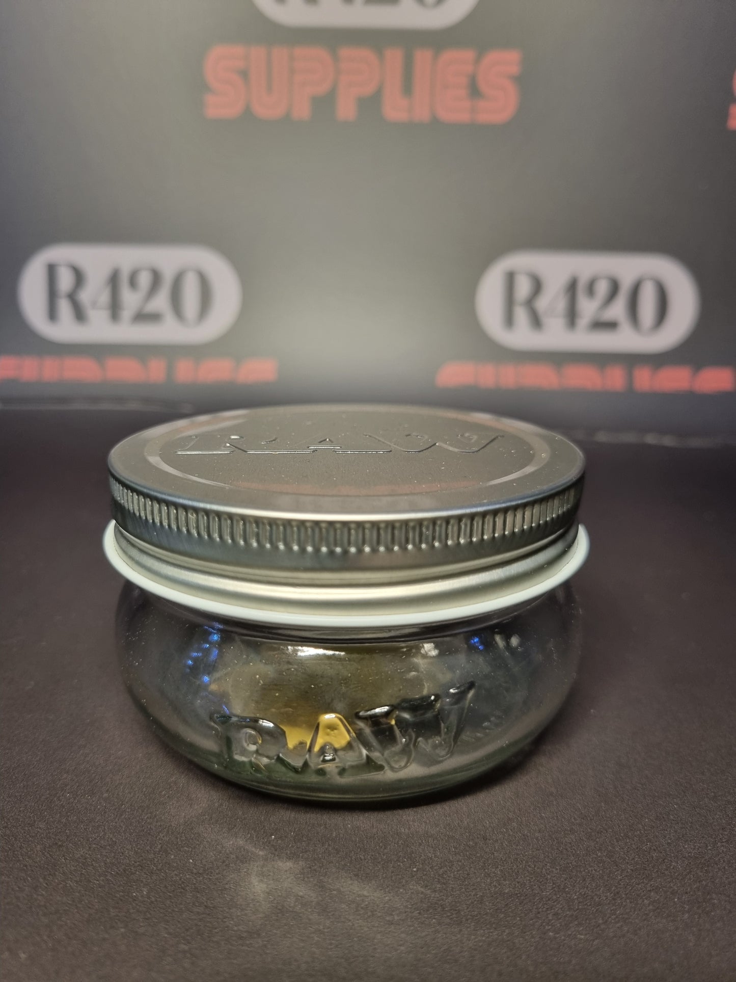 RAW Mason Jar-klein 6oz