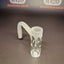 Quartz Banger - 10mm / 90° Male Fitting - Frosted Drip Design with Autospin