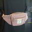 Handmade Hemp Bum Bag - Wine