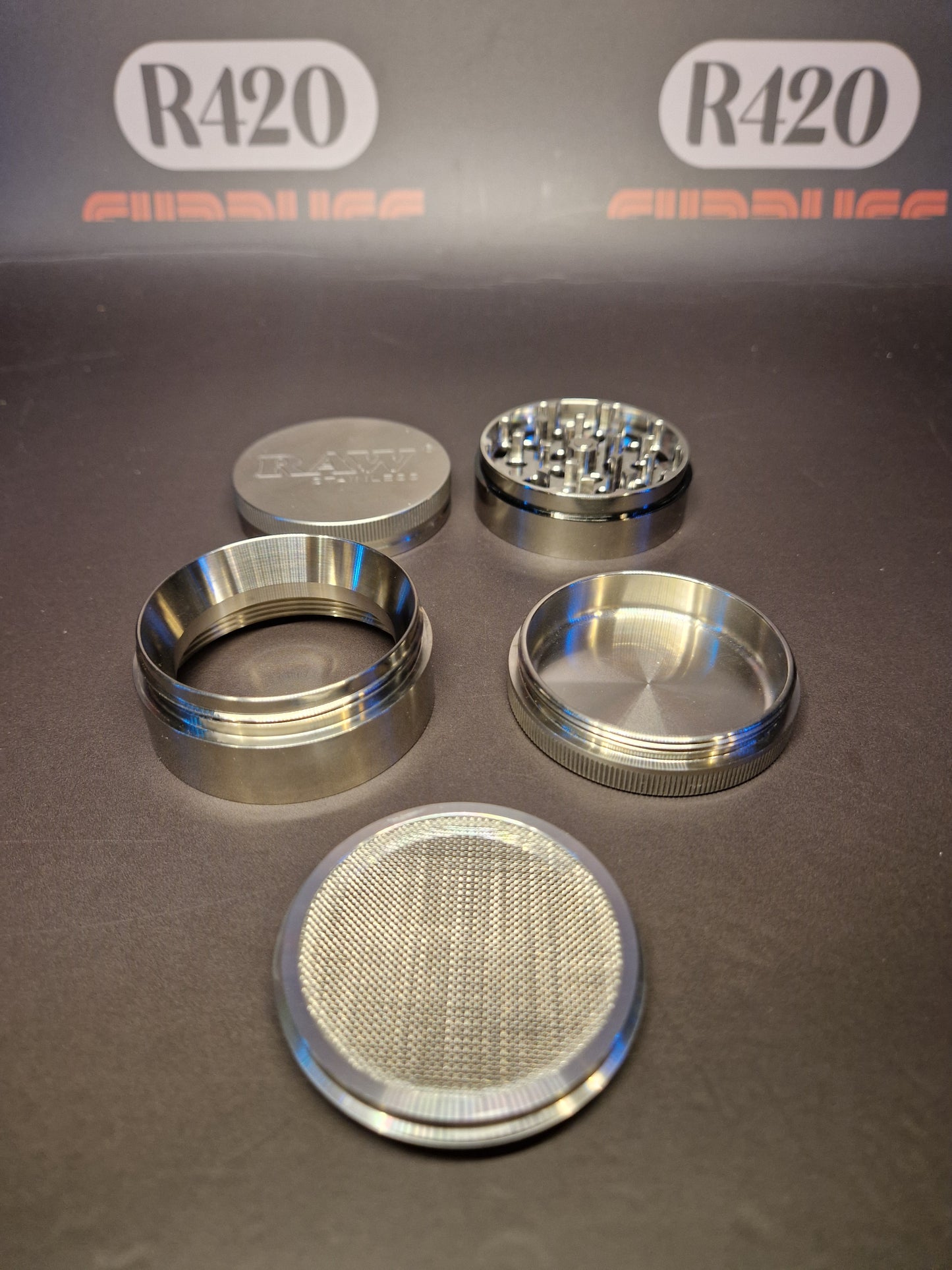 RAW aluminium metalen molen