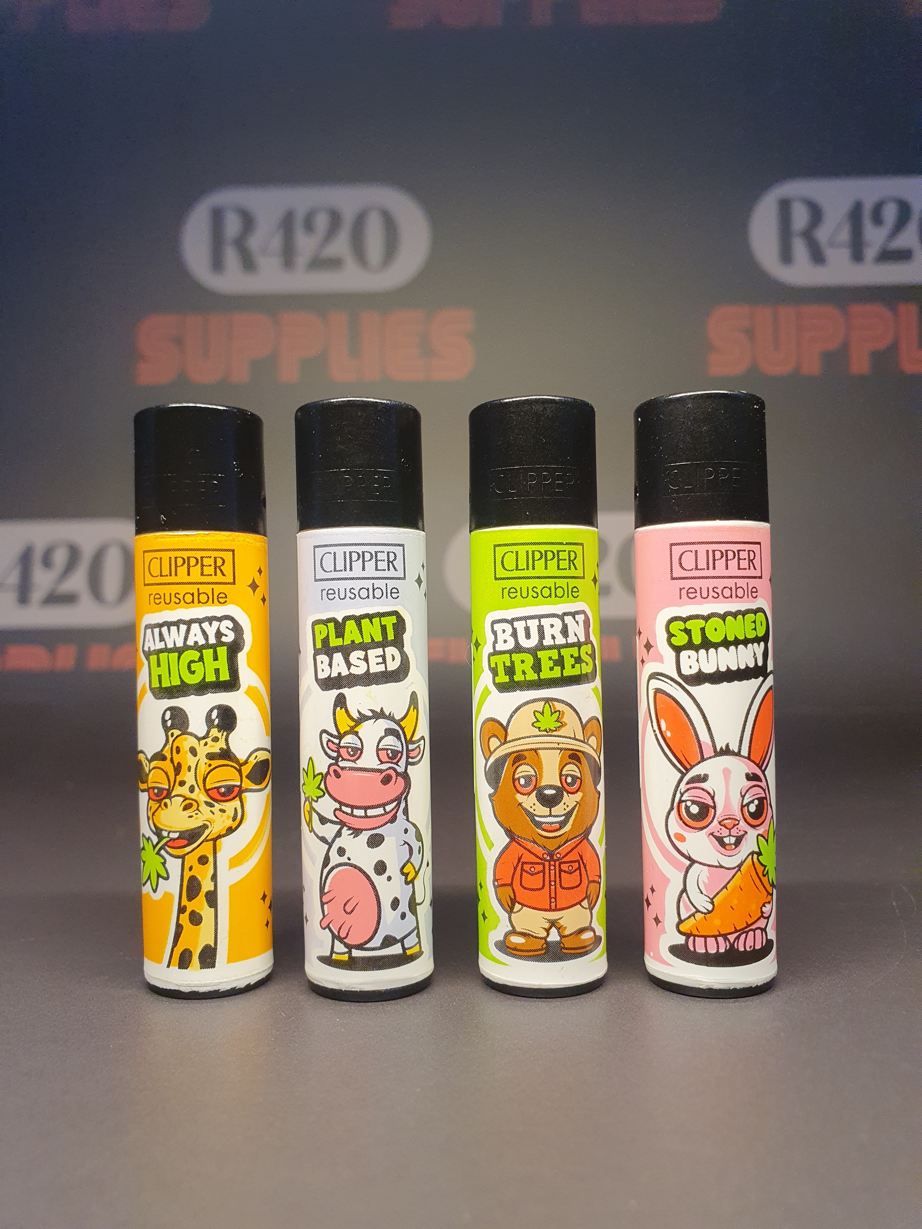 Clipper Lighter - Stoned Animals #2