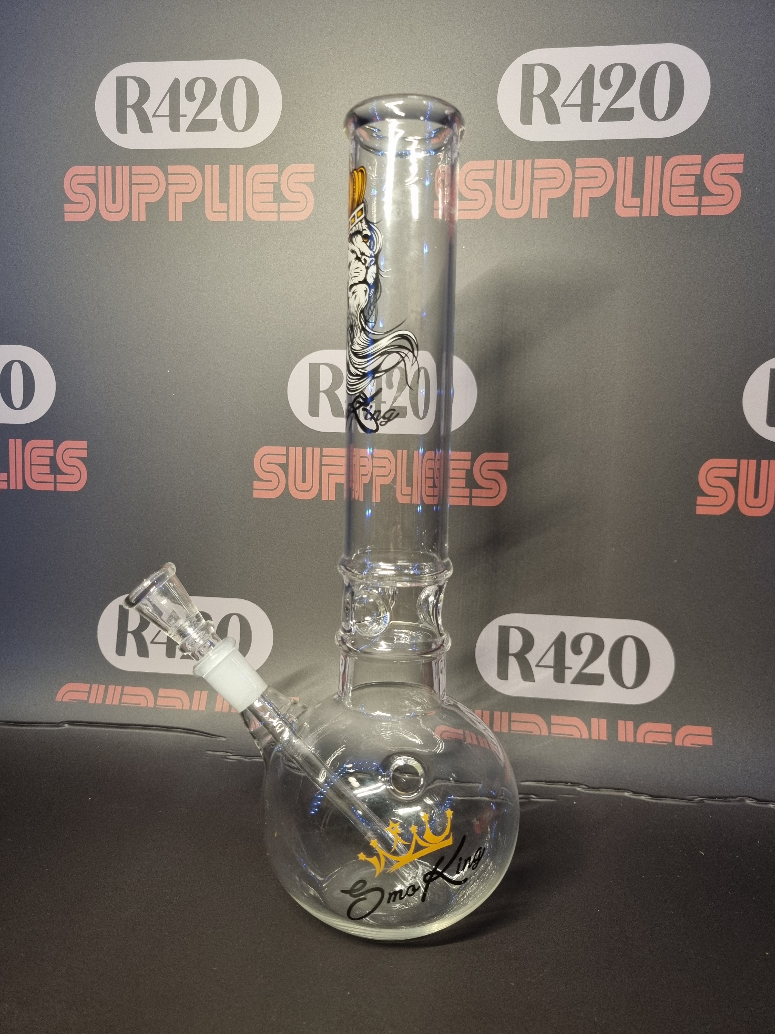 SmoKing Glass Bong - H: 30cm