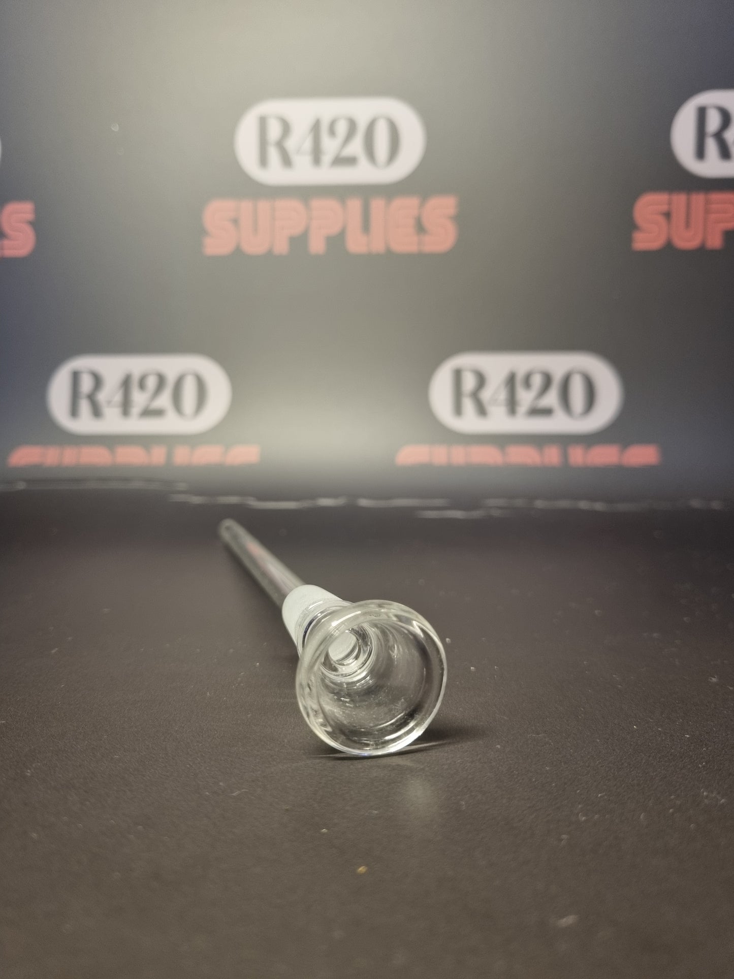 Glass Downstem & Bowl - 14mm - 180mm long