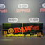 RAW Black Organic 1 1/4 Cones - 20 Pack