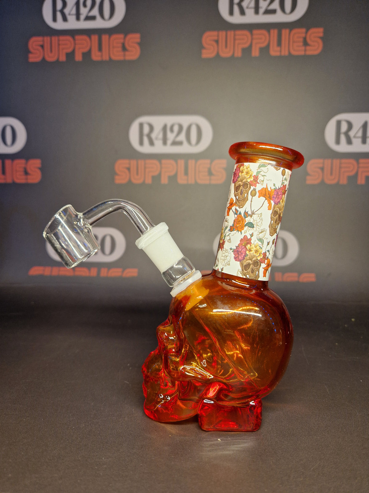 Glass Bong & Dab Rig Set