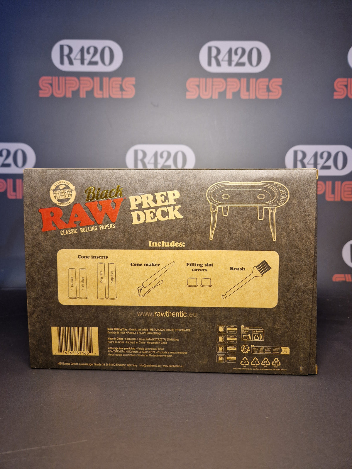 RAW Prep Deck - Black