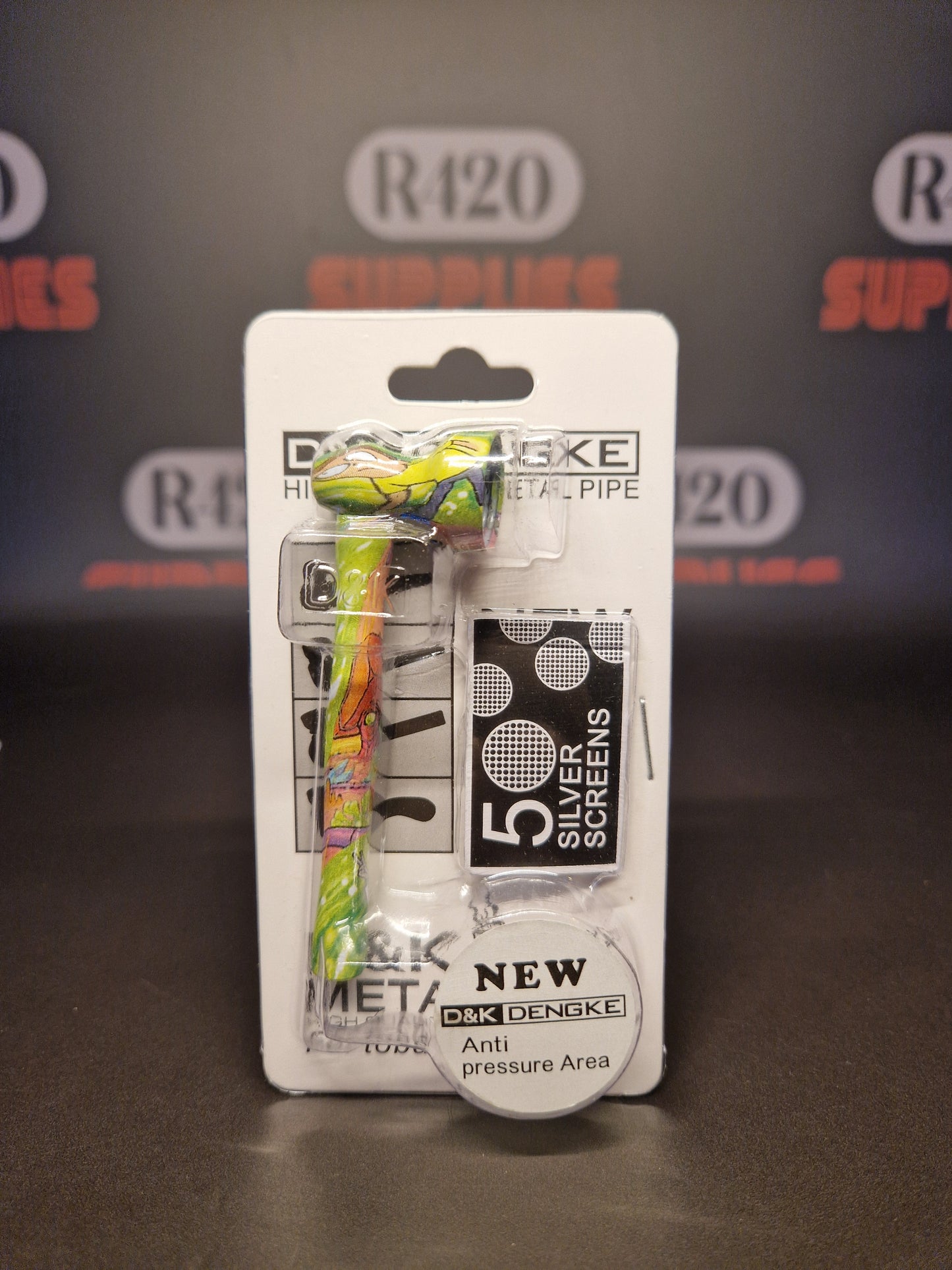 D&K Coloured Glass Pipe - 80mm