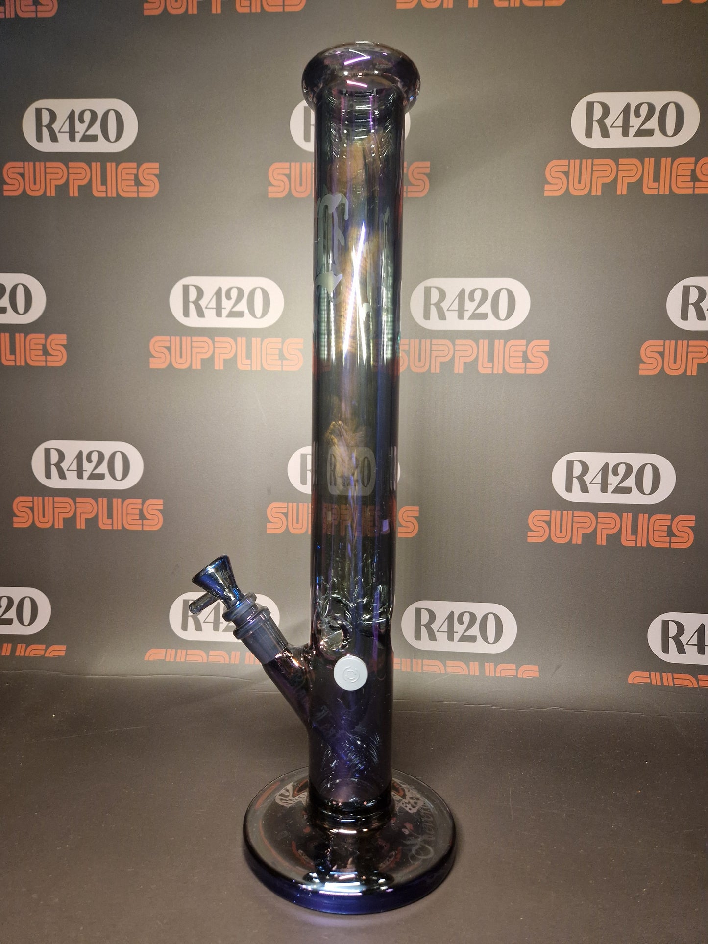 Neverland Ice Bong  - H450mm Lilac
