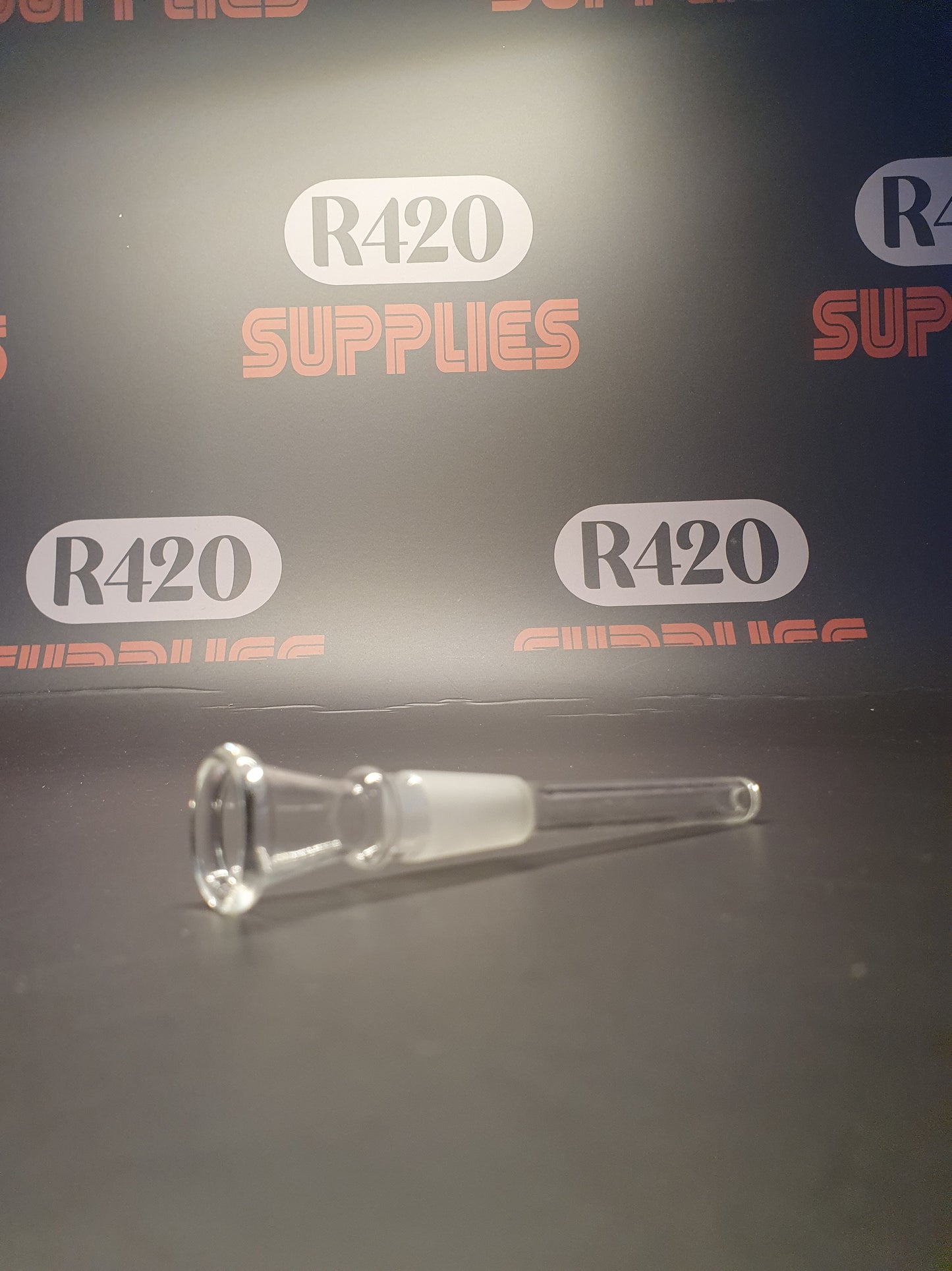 Glazen Downstem & Bowl - 10 mm - 50 mm lang
