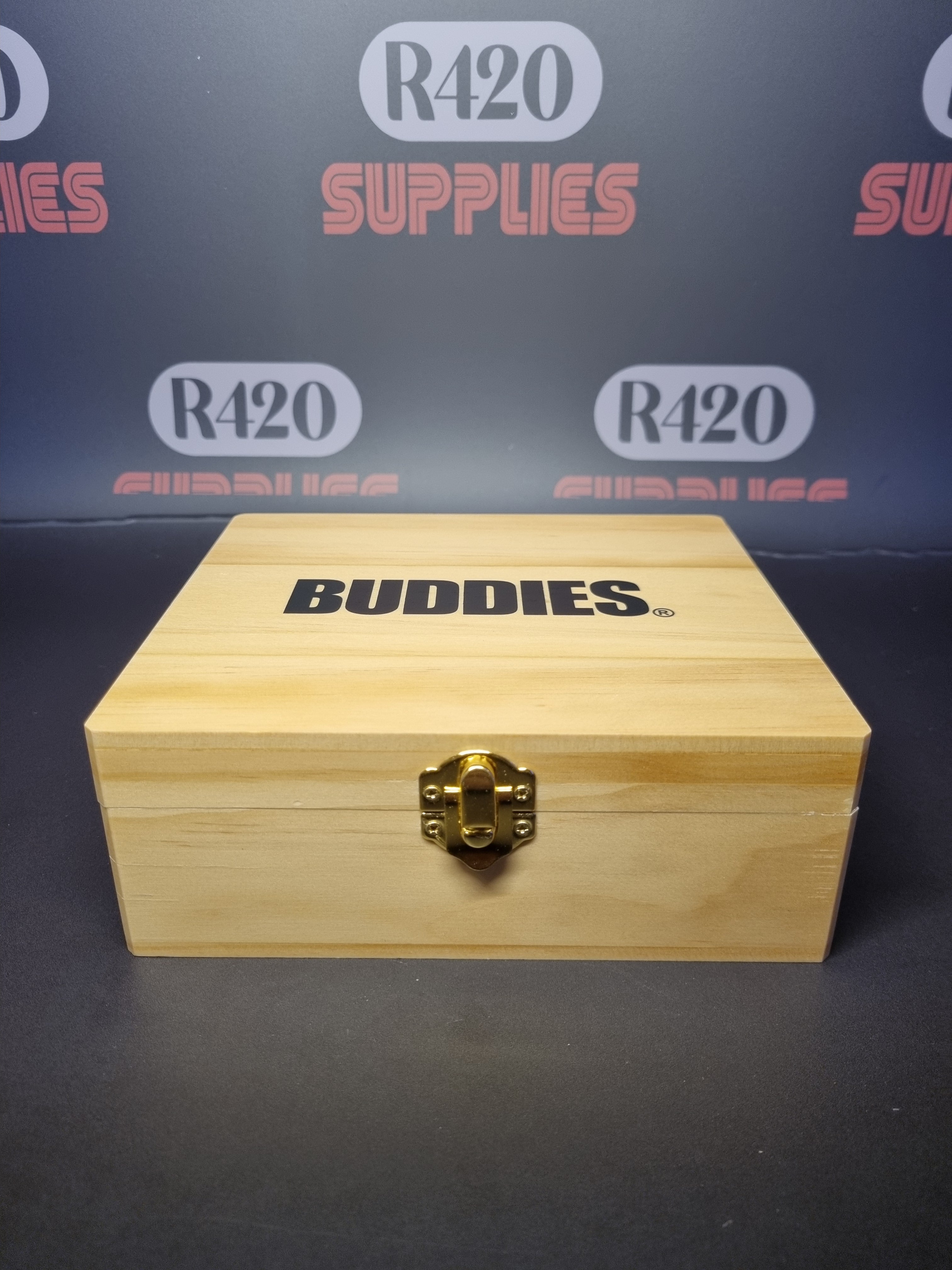 Buddies Wooden Rolling Box - Medium T3