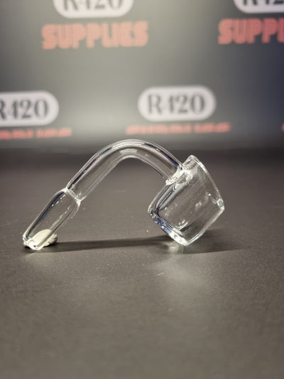 Quartz Banger - 10mm / 90° Male Fitting - Angled Top