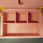 Pink Lockable Wooden Box Set