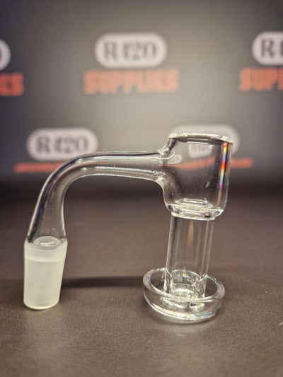 Quartz Slurper- 14mm / 90° Male Fitting - Clear
