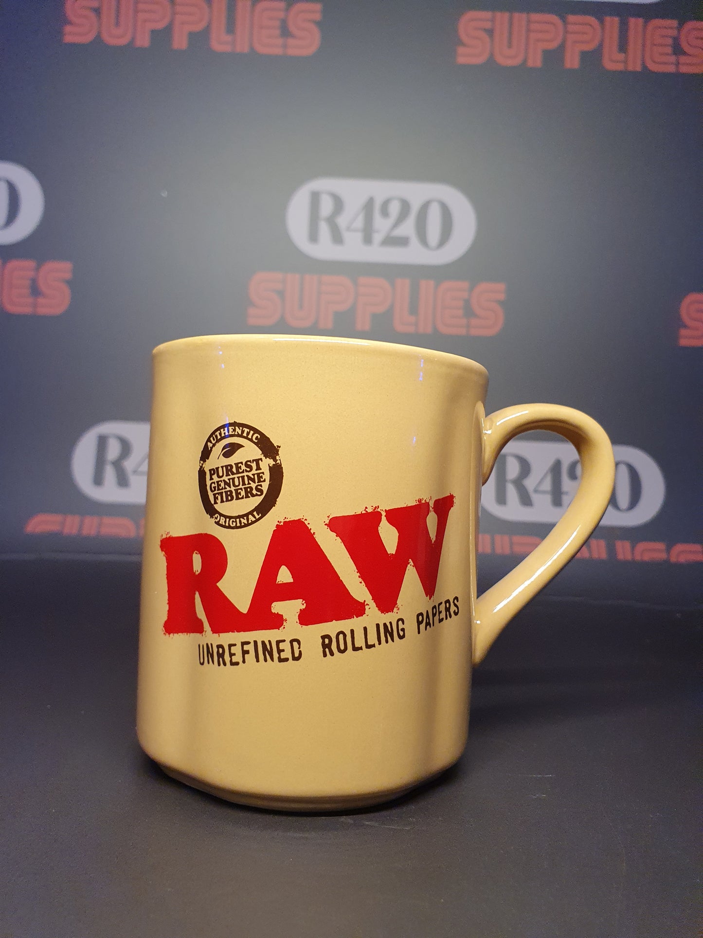 RAW Ceramic Coffee Mug