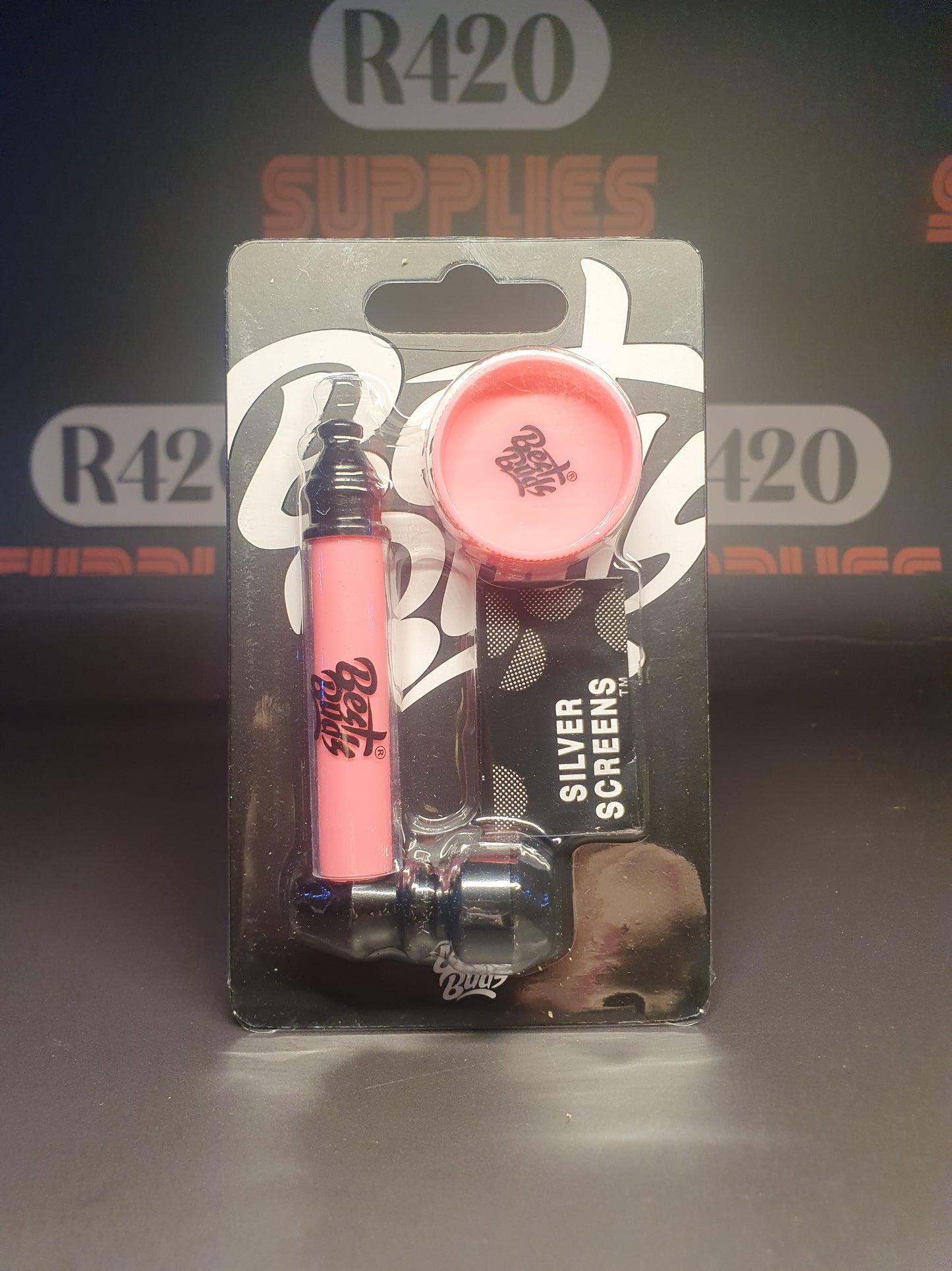 Best buds metal pipe Set with Grinder and Screen