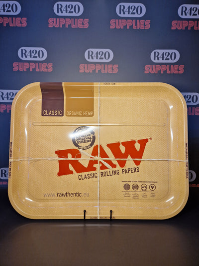 RAW XXL Metal Rolling Tray - Classic
