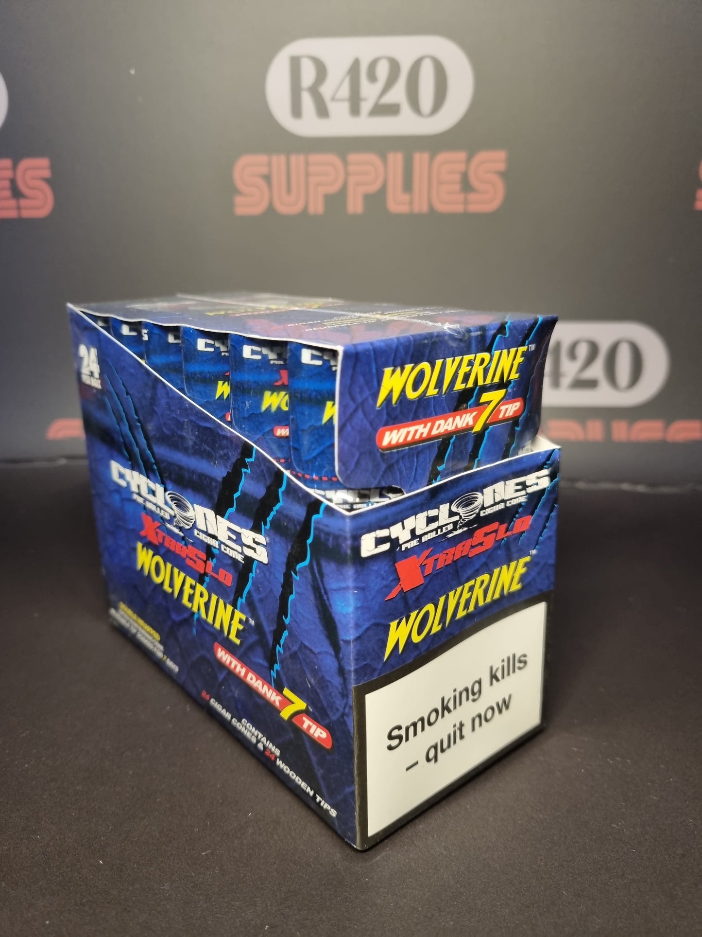 Cyclones Hemp Cones - Slow Burning - 2 Pack - Wolverine'