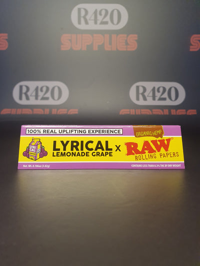 RAW x Lyrical Lemonade Grape Papers - Kingsize Wide