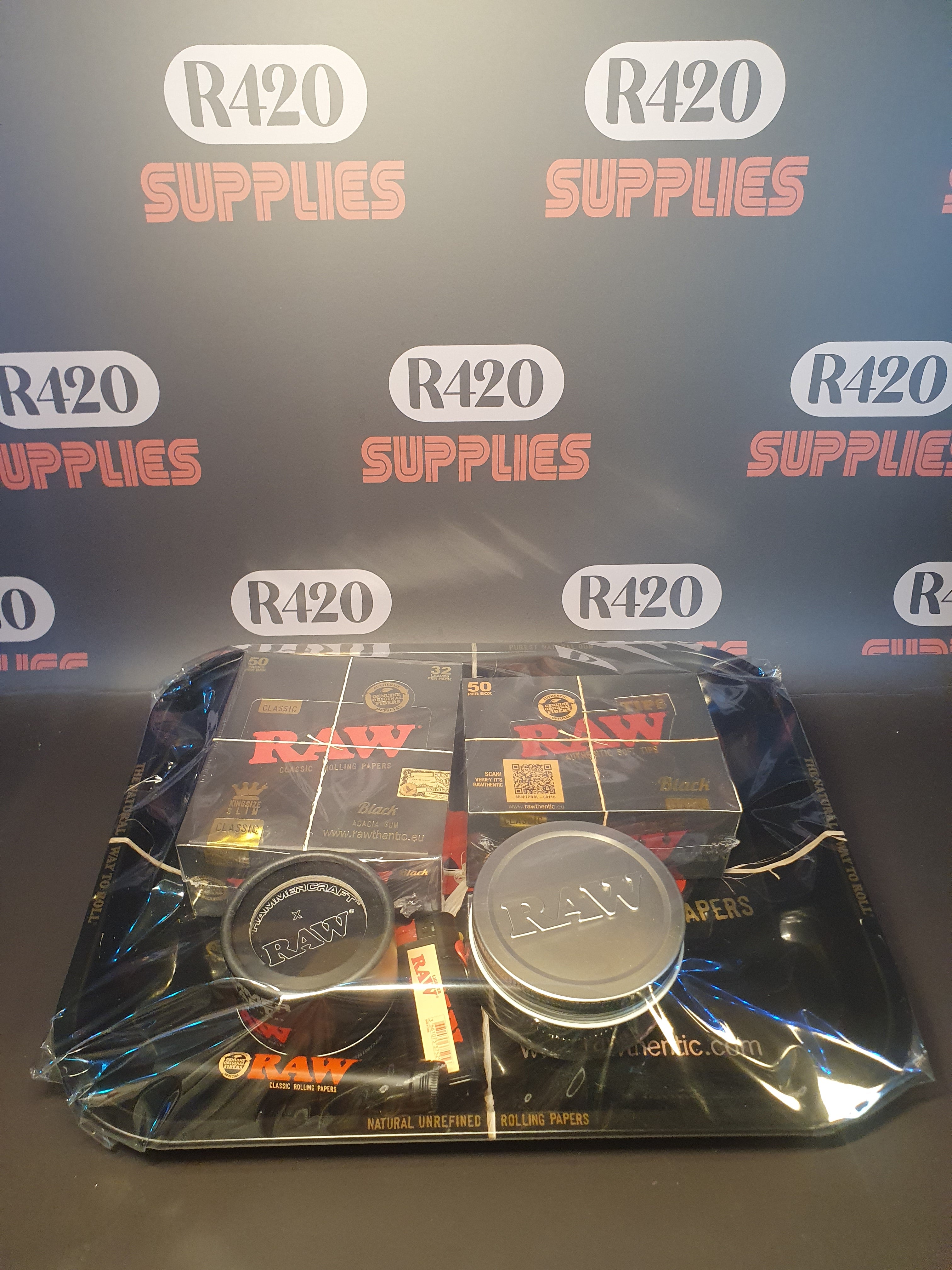 RAW Black Bulk Paper Giftset - Free Postage!