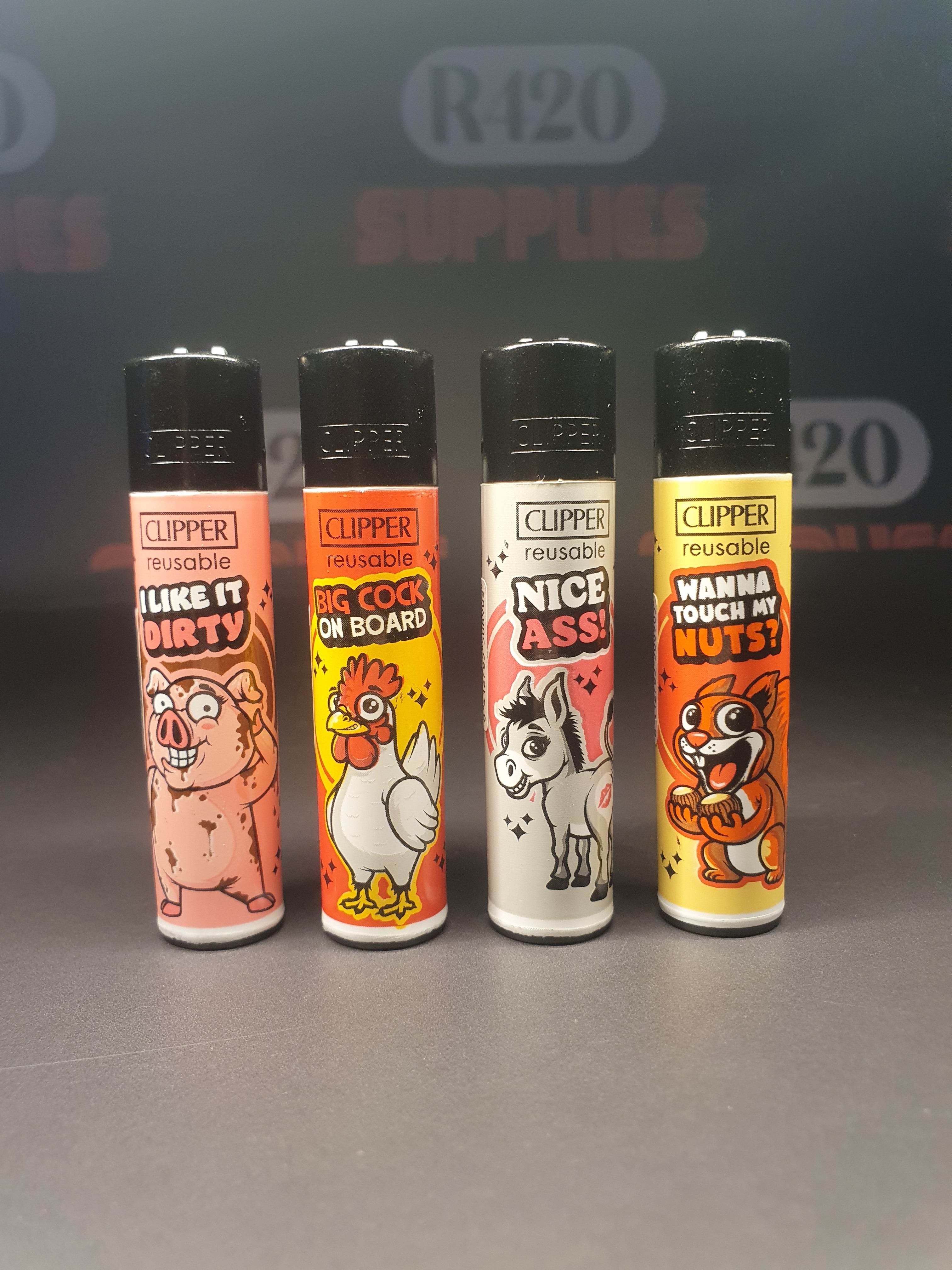 Clipper Lighter - Sexy Animals