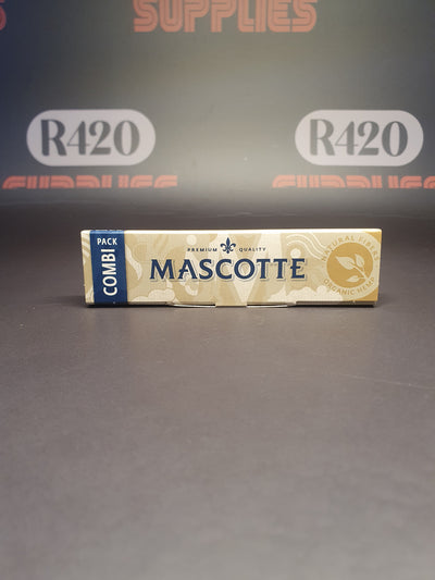 Mascotte Biologische Hennep Vloei - Kingsize Slim met Tips