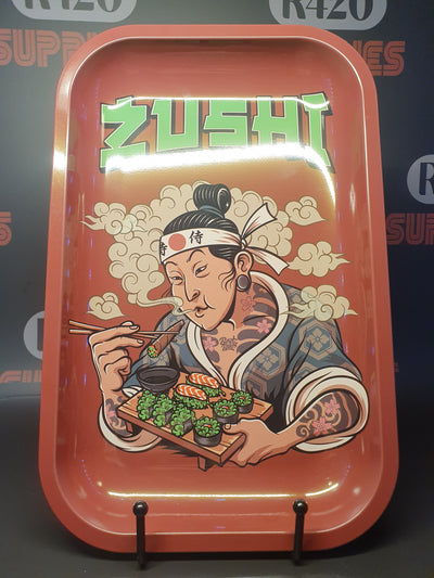 Zushi Small Metal Rolling Tray