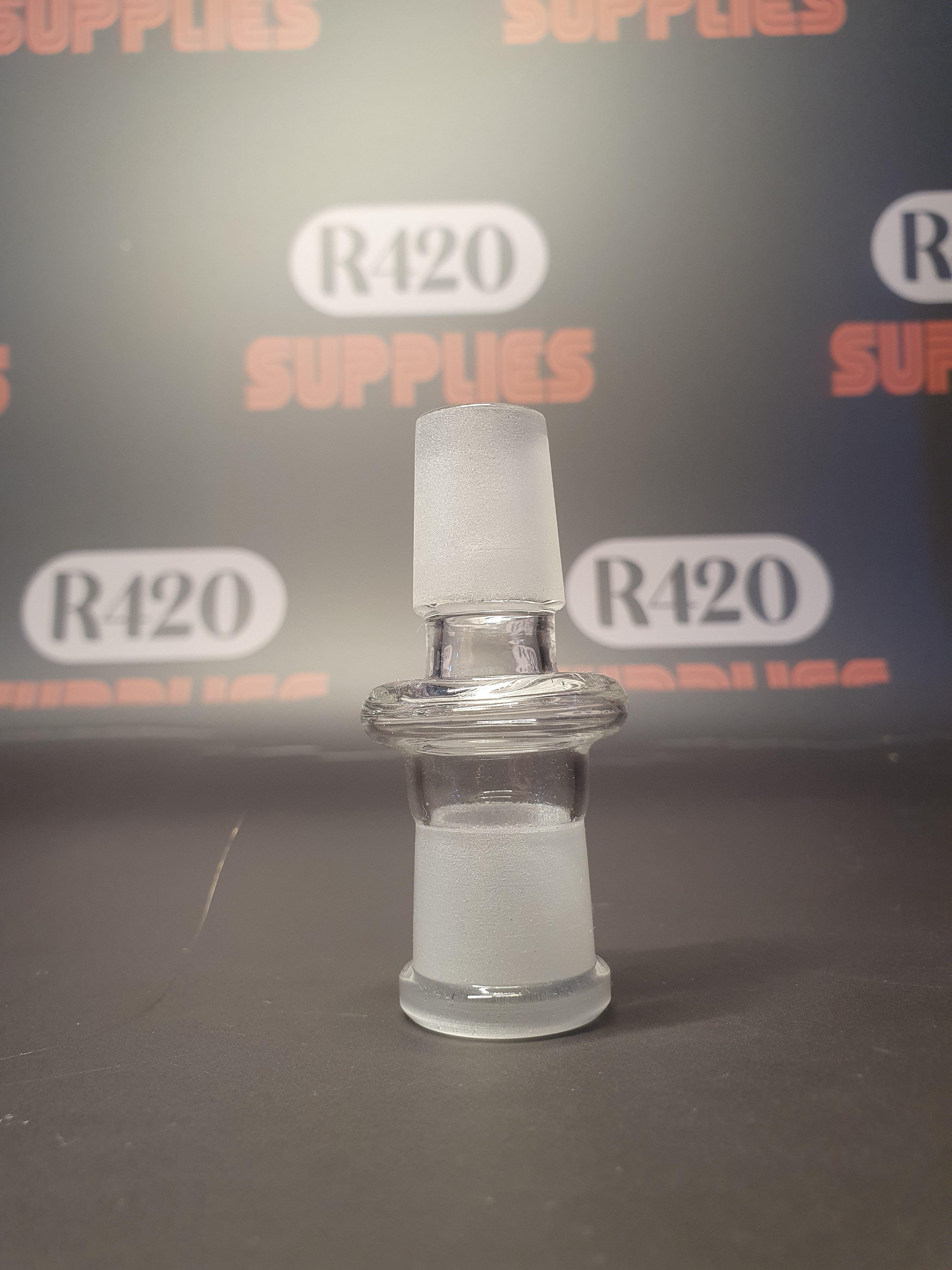 Glass Adapter - 18mm Female to 18mm Male