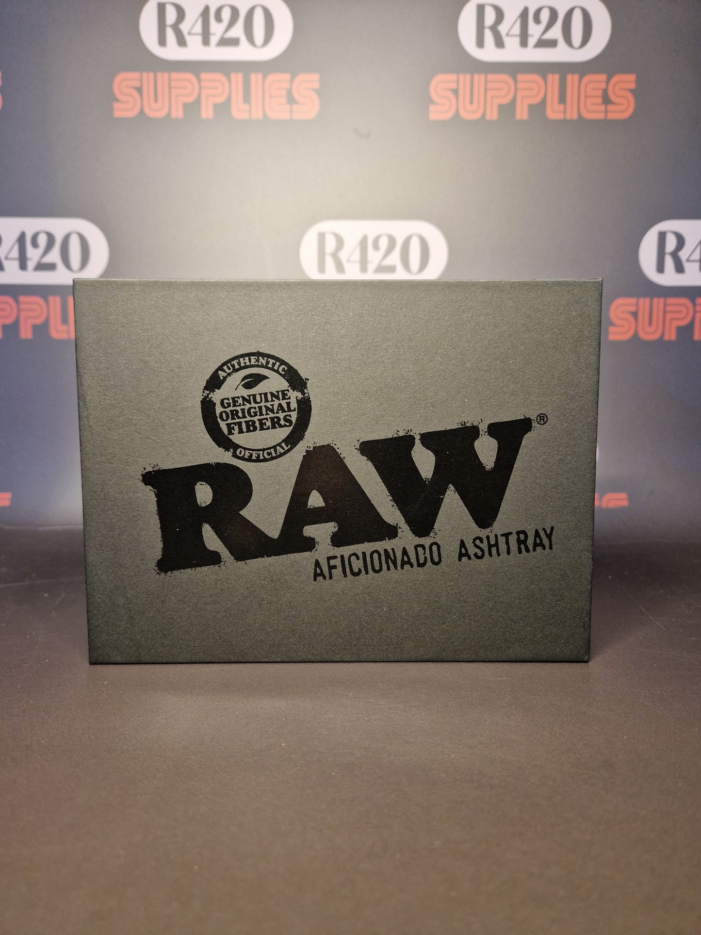RAW Aficionado Glass Ashtray