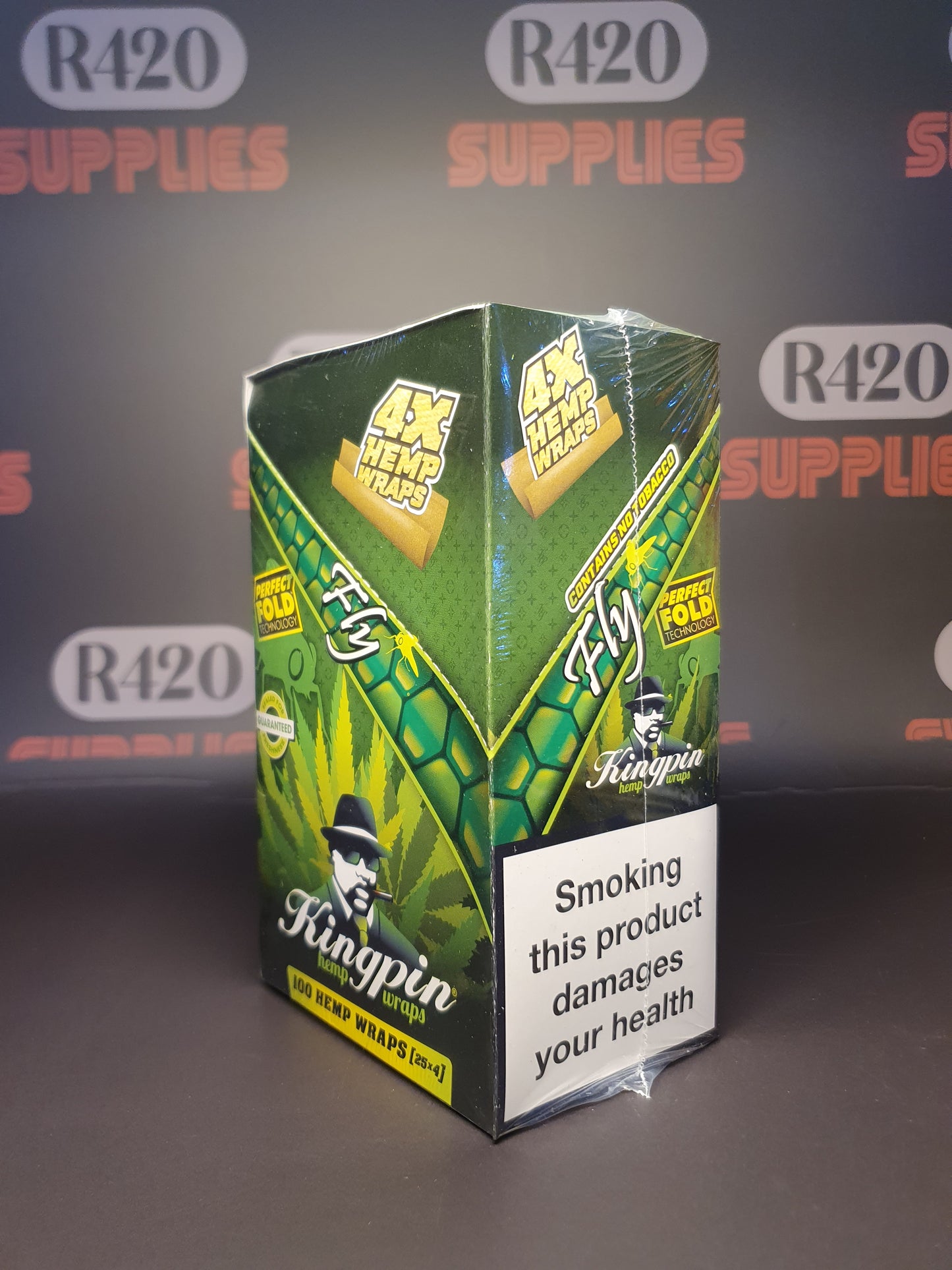 Kingpin Hemp Wraps - 4 Pack - Fly