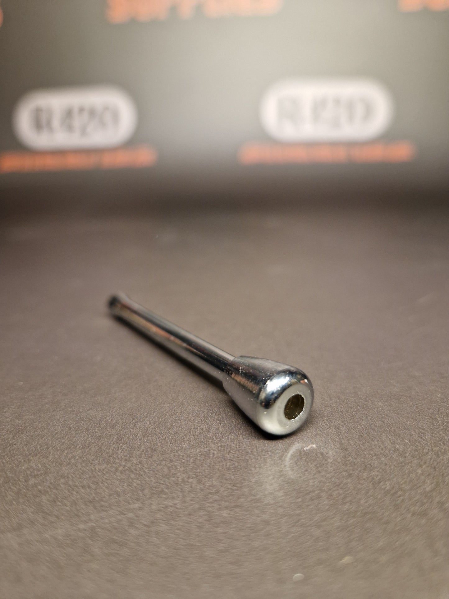 Snorter with Head - Chrome -70mm