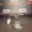 Quartz Slurper- 14mm / 90° Male Fitting - Large Dish - Clear