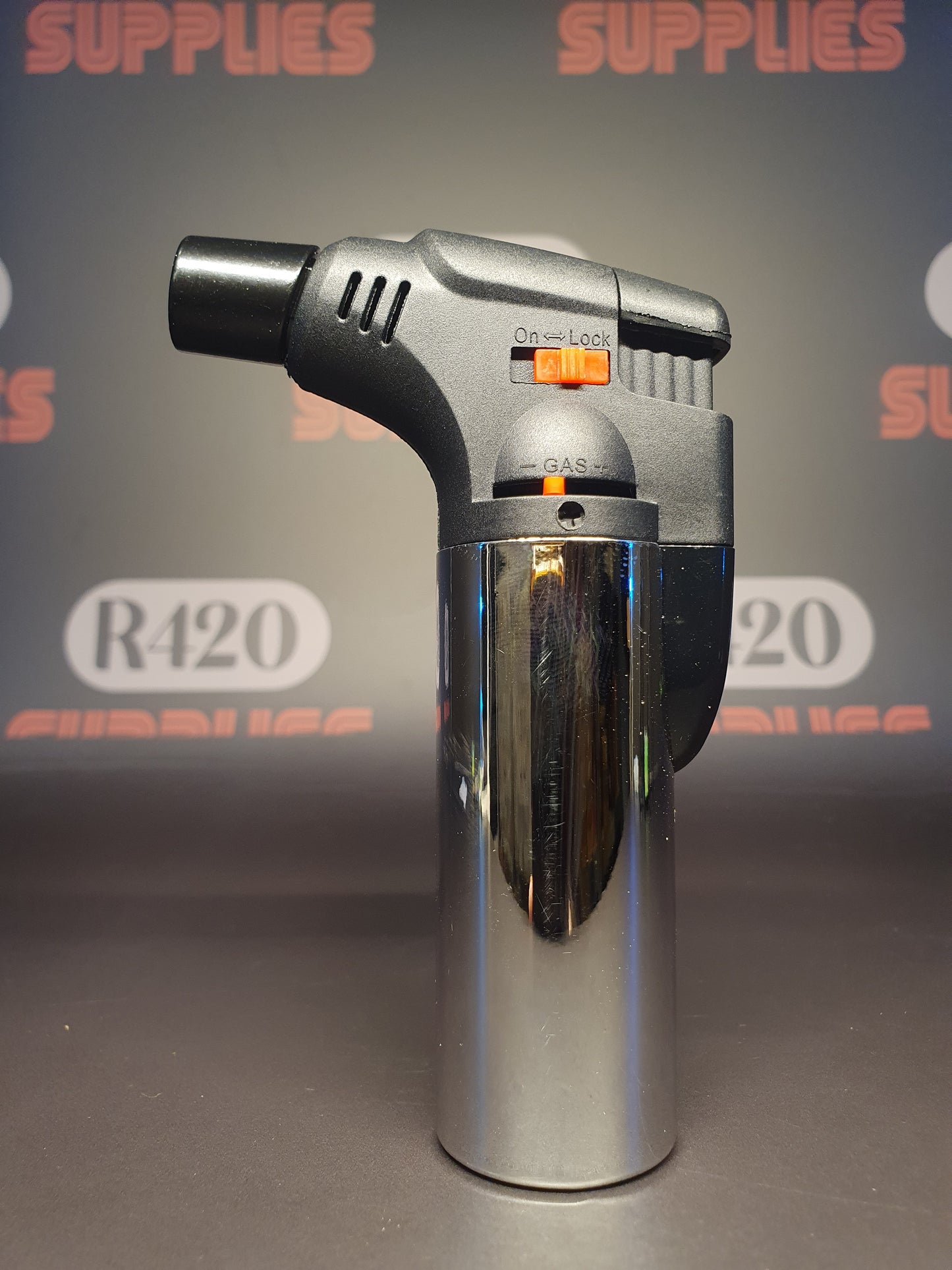Jet Torch Lighter - Metallic Colours - Refillable