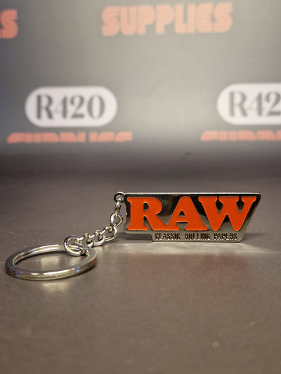 RAW Metal Keyring