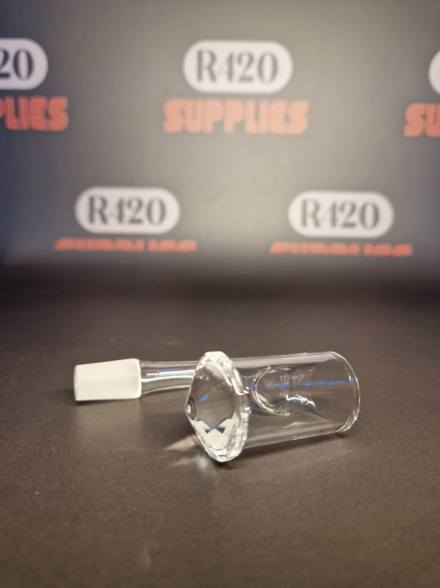 Kwartsbanger met regenboogeffect - 14 mm mannelijke fitting
