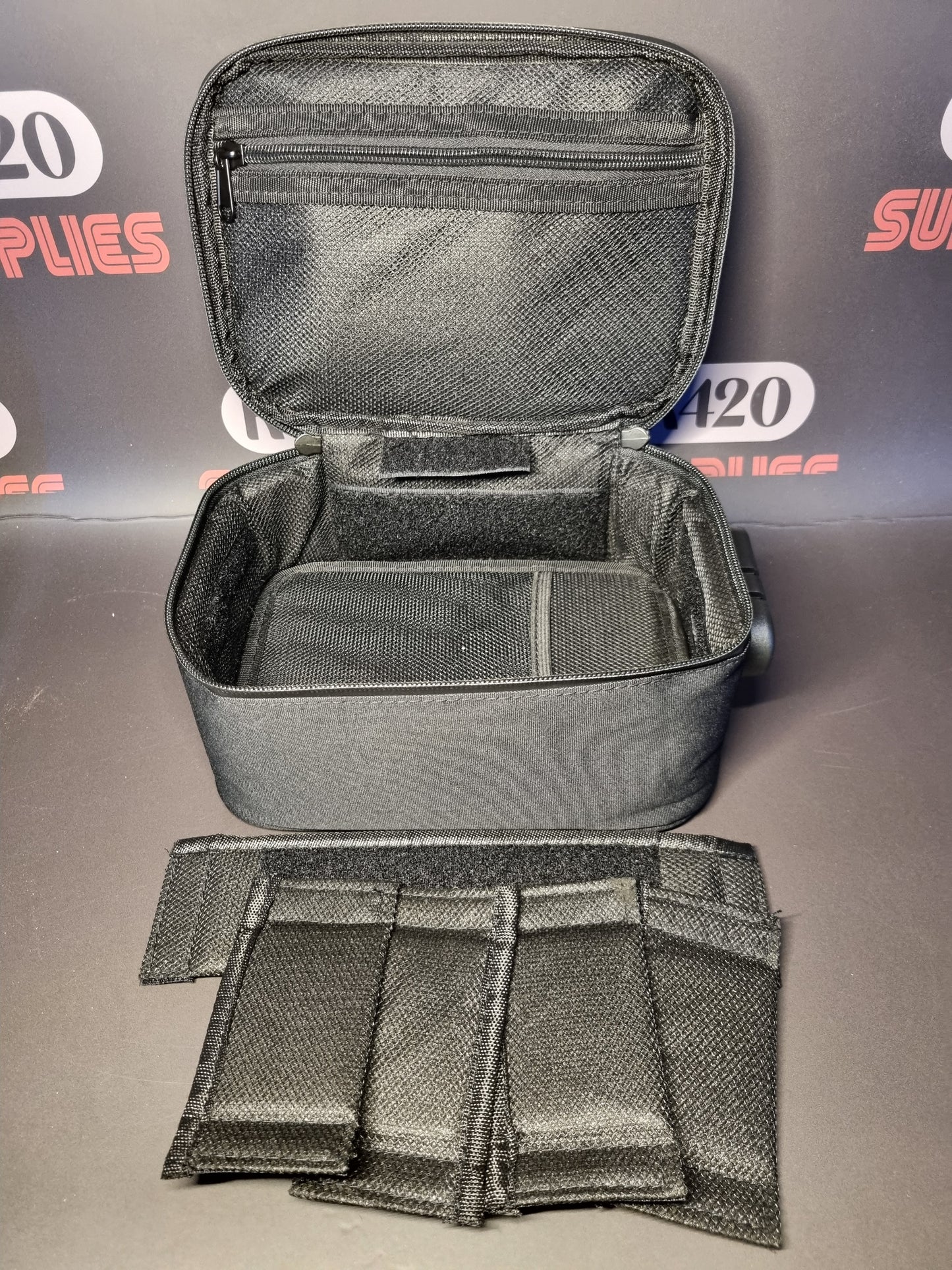 Black Leaf Large Smellproof Bag with Lock