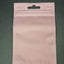 Mylar Ziplock Bag - Pink - 7.5x12cm