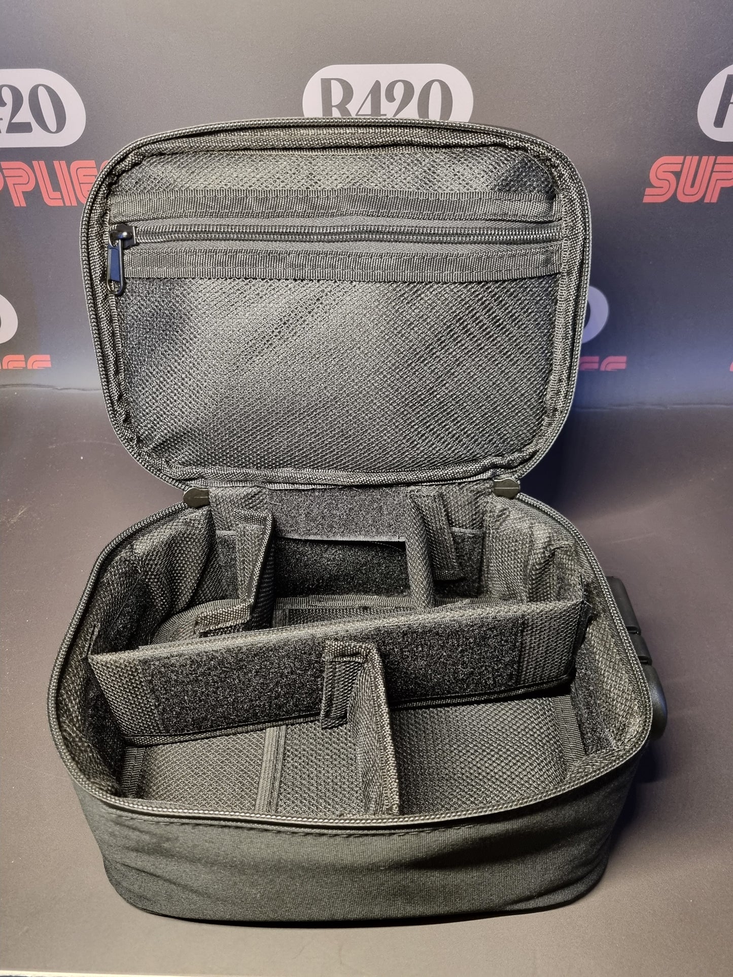 Black Leaf Large Smellproof Bag with Lock