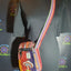 Handmade Hemp Bag - Mushroom Embroidery - Orange