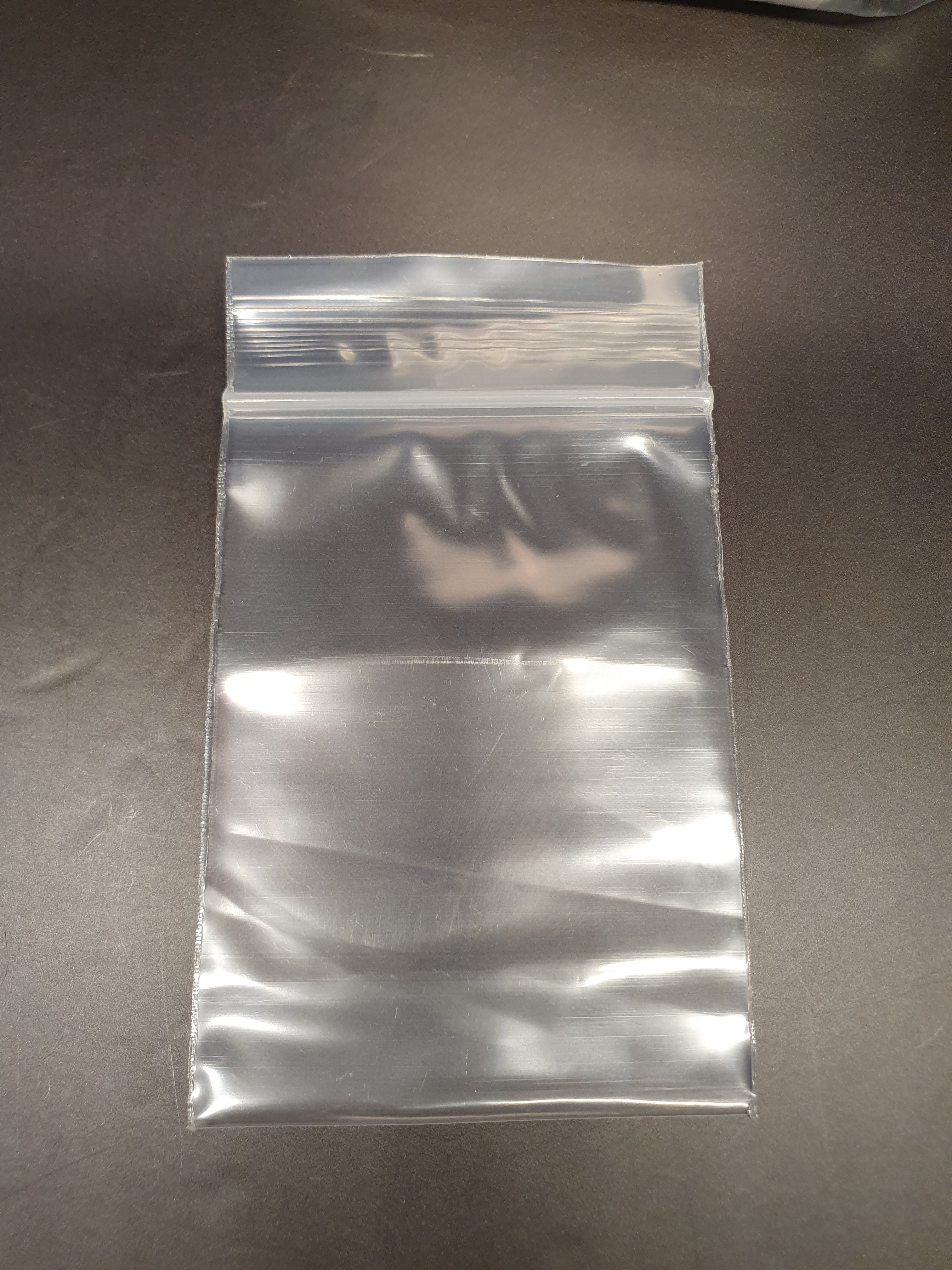 Ziplock Bag - Clear -60x80mm - 90ų Strong